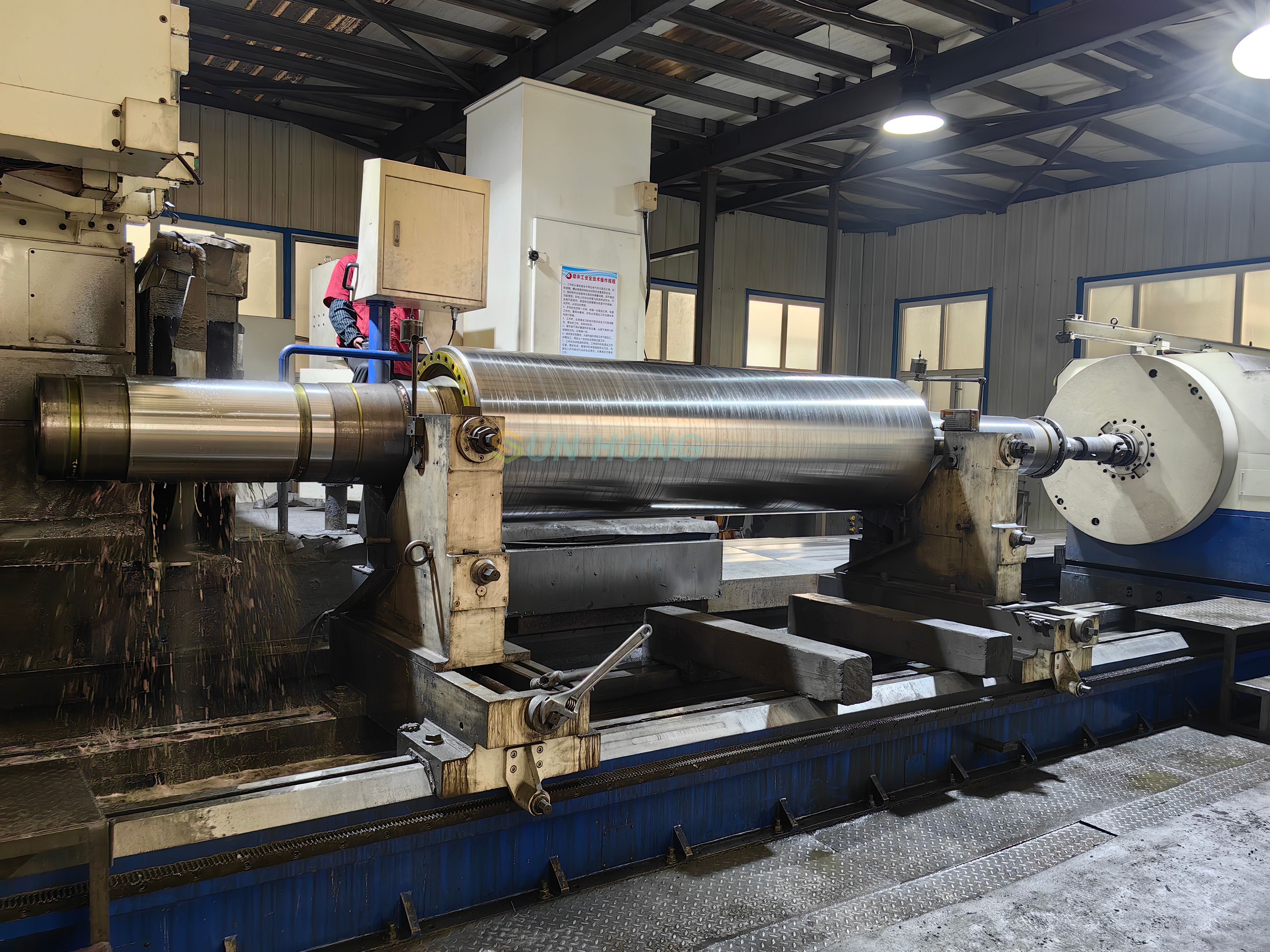 Каландровый вал для мягкого и твердого каландра