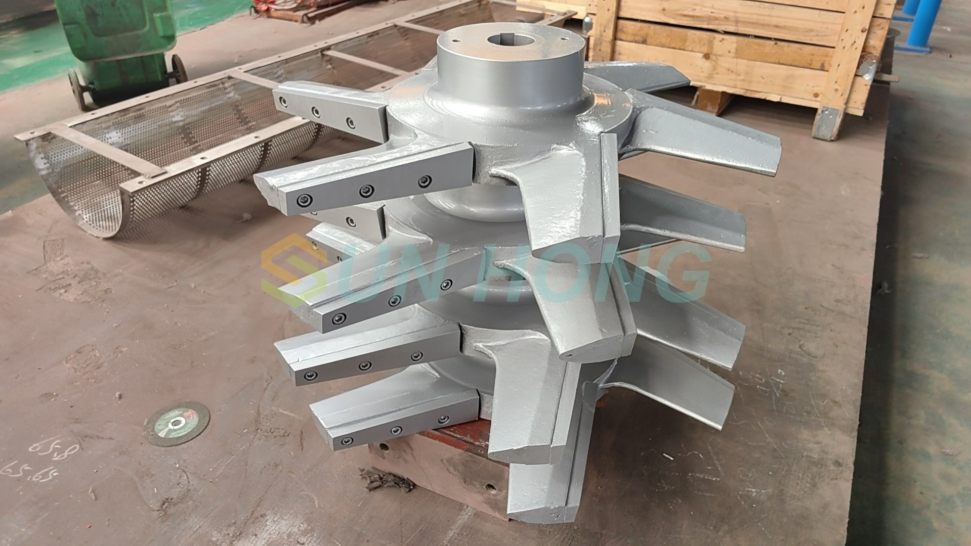 Бумажная машинная машина Hydra Pulper Rotor