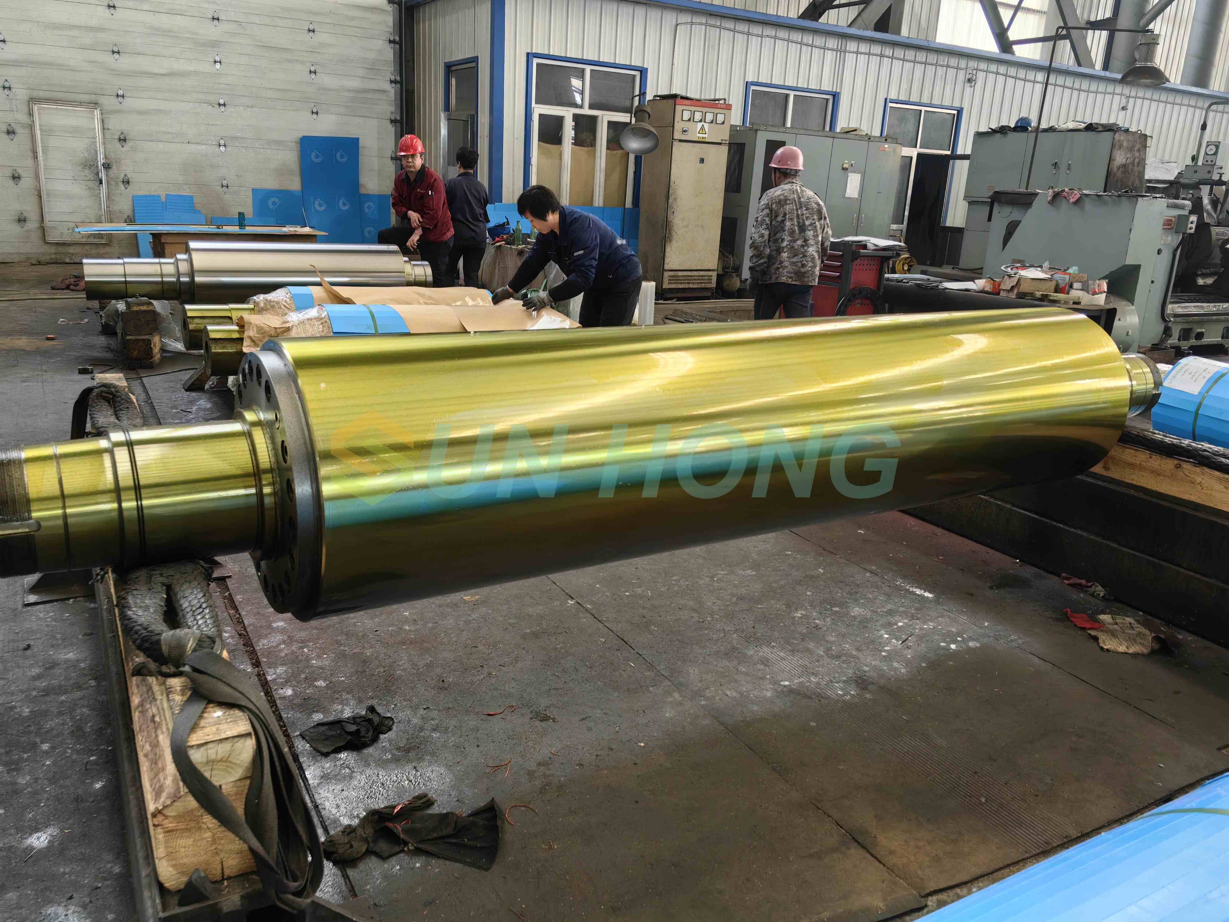 Каландровый вал для мягкого и твердого каландра