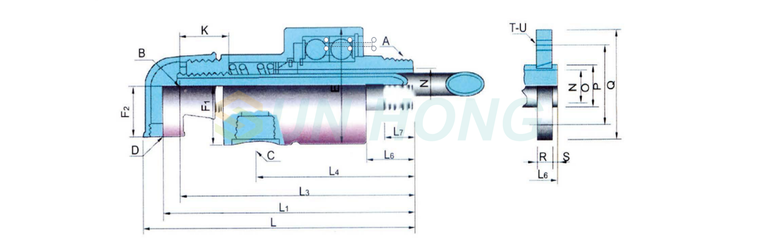 двухпоточная ротационная конструкция с холодной водой